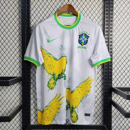 Maillot Concept Brésil Oiseaux - Blanc